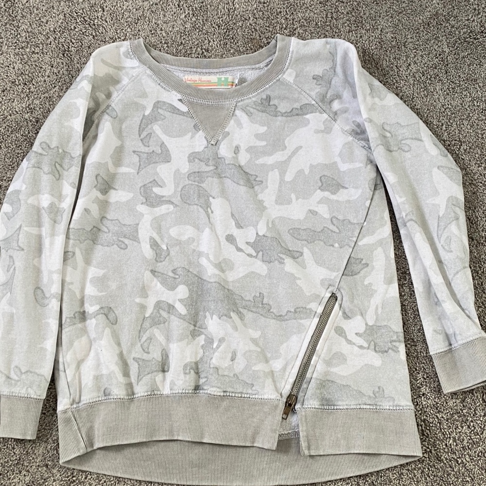 Camo long sleeve shirt